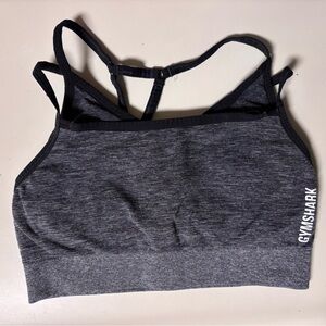Gymshark Adapt Marl Seamless Women’s Grey Sports Bra